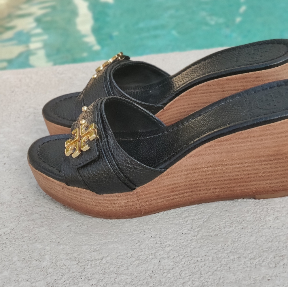 Tory Burch leather slide - Picture 2 of 16